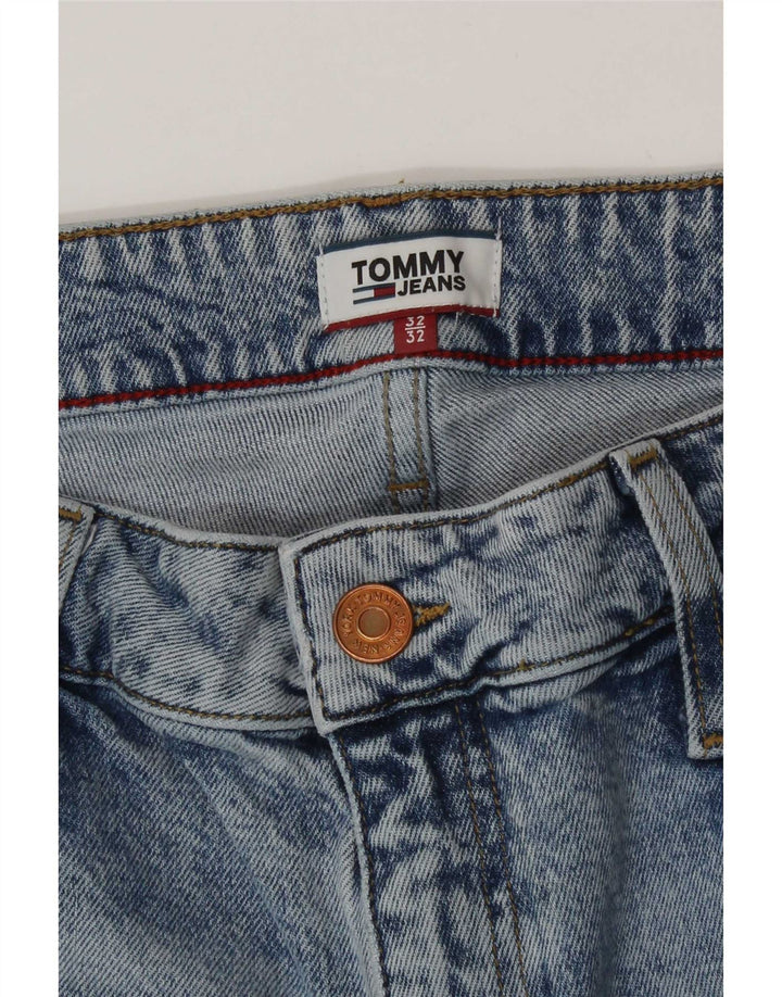 Jeans feminino Tommy Hilfiger Bootcut W32 L26 azul algodão