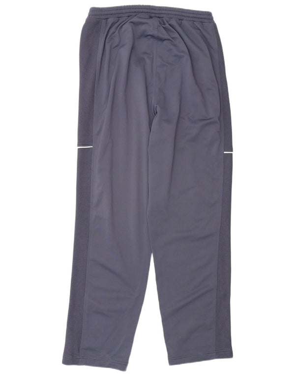 Calça de treino masculina Lotto UK 40/42 grande poliéster azul marinho
