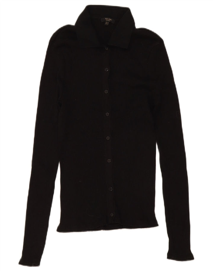 Cardigan feminino Massimo Dutti UK 12 médio preto