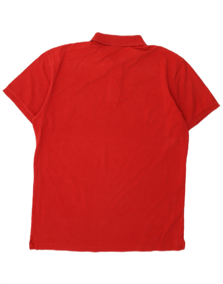 Camisa polo masculina Gant XL algodão vermelho