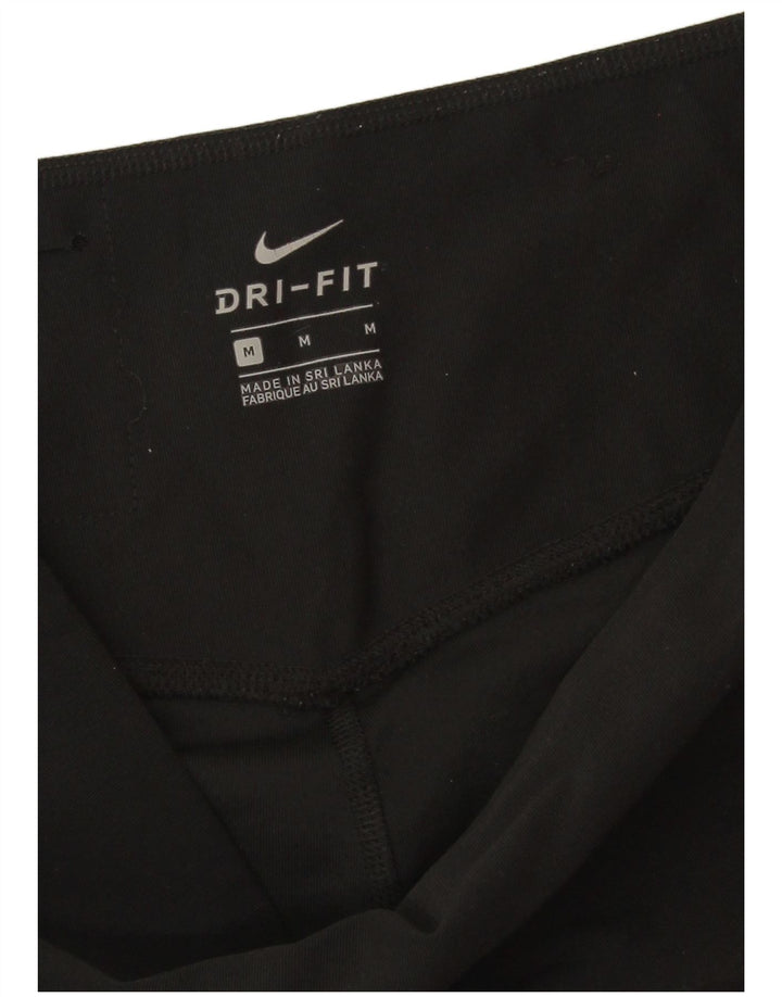 Leggings Nike Dri Fit Capri UK 14 Médio Preto Poliéster