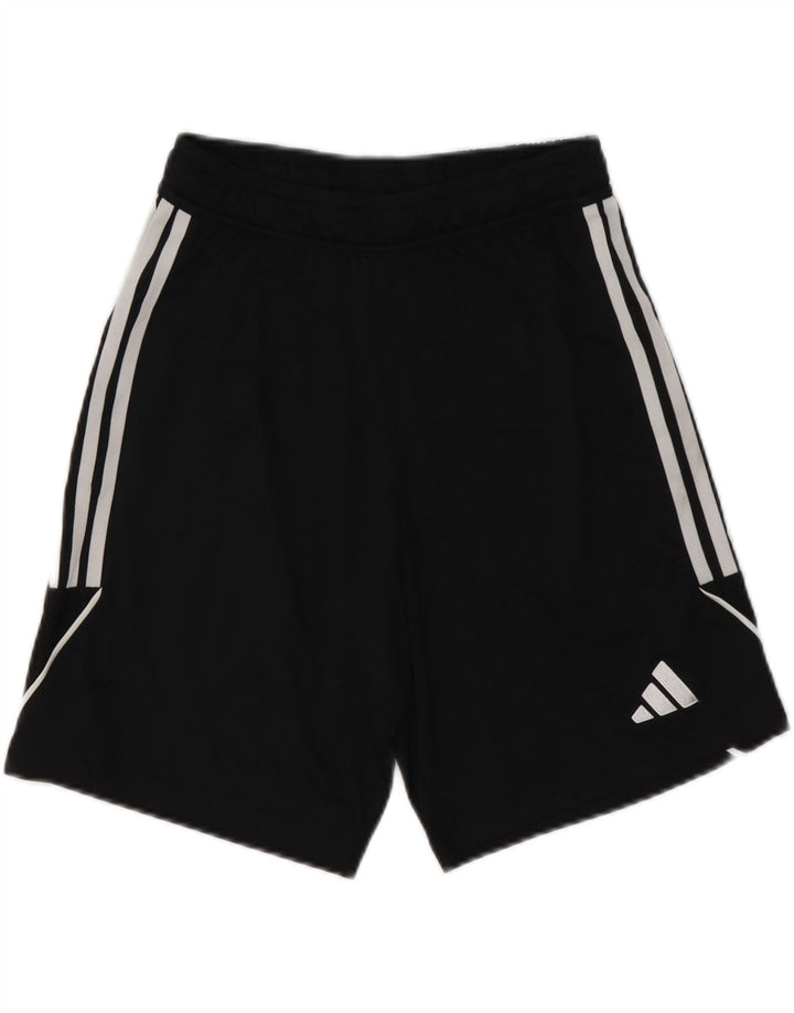 Adidas Mens Sport Shorts Pequenos Esportes Pretos De Poliéster