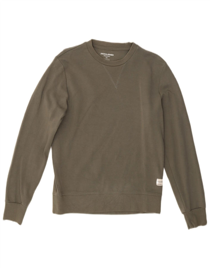 Jack & Jones moletom masculino jumper XS algodão cáqui