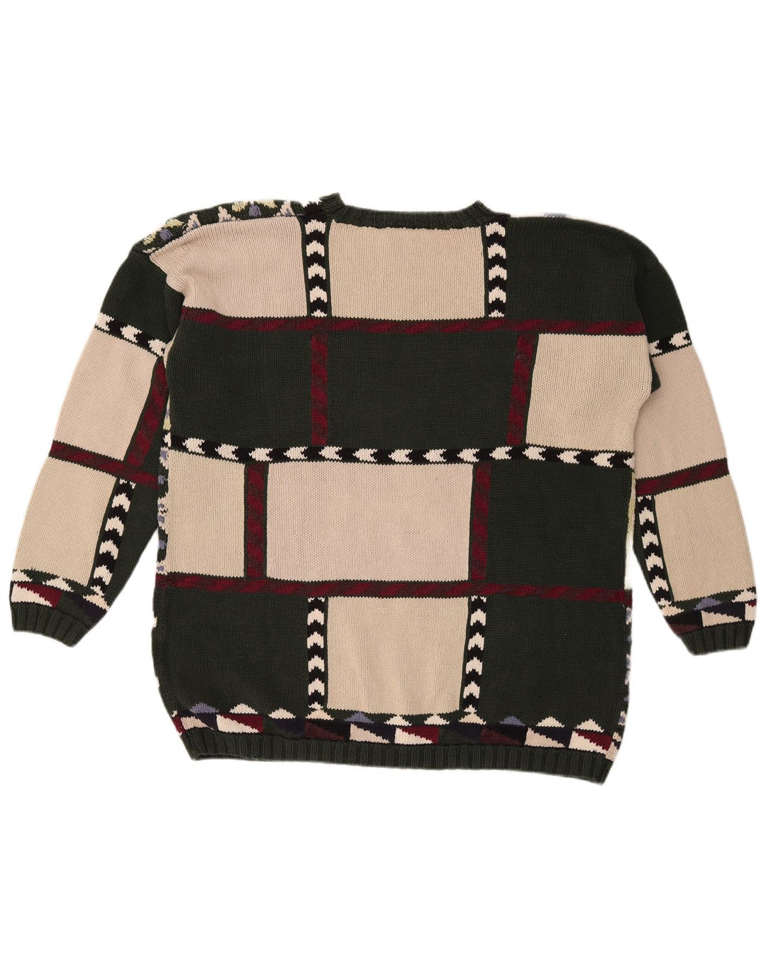 Suéter feminino PUBLIC com gola redonda IT 44 médio multicolorido