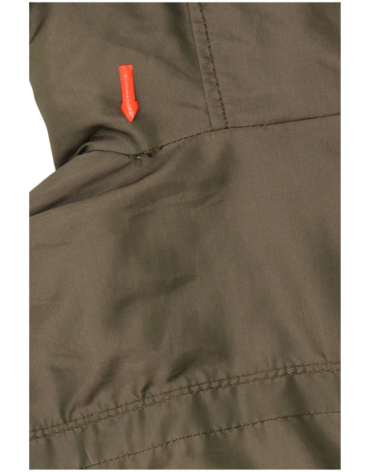 Jaqueta feminina acolchoada com capuz PEUTEREY IT 42 poliamida verde médio