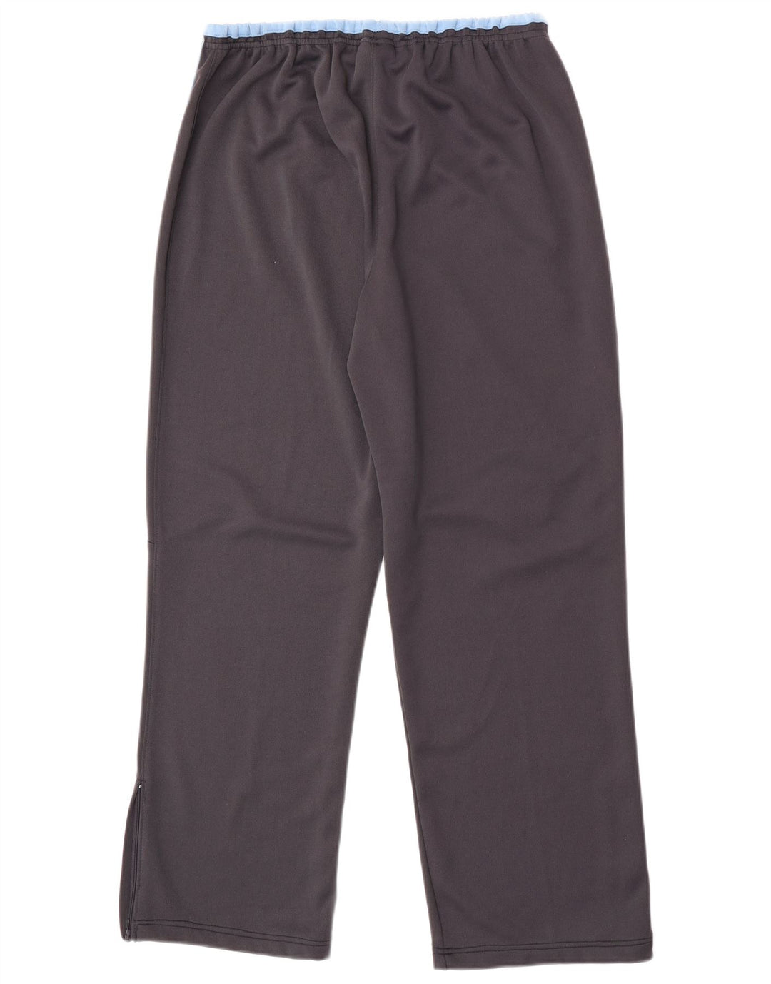 Calça de treino feminina Lotto UK 14 grande poliéster cinza