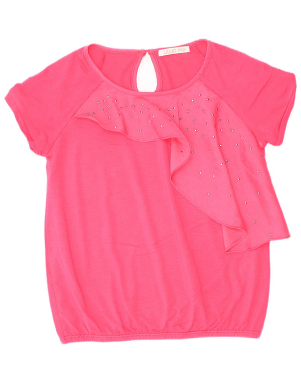 Blusa feminina Liu Jo 4-5 anos poliéster rosa