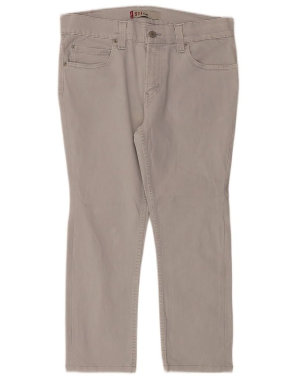 Jeans Levis 511 Slim Masculino W36 L24 Cinza