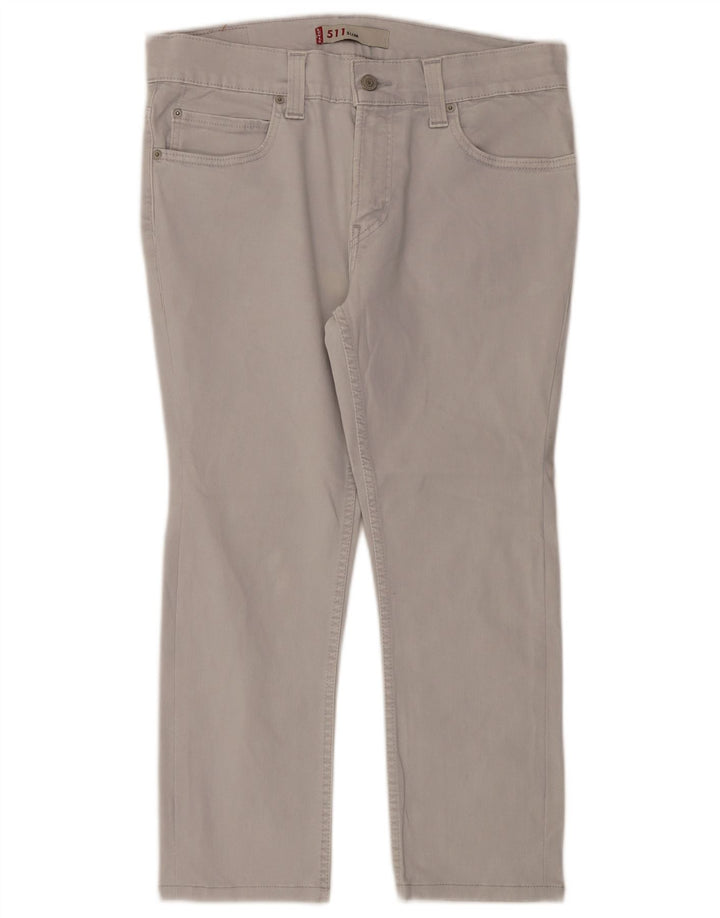 Jeans Levis 511 Slim Masculino W36 L24 Cinza