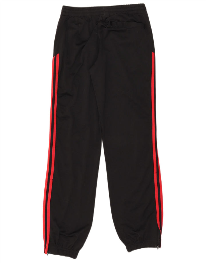 Adidas meninos calças de treino joggers 13-14 anos preto poliéster