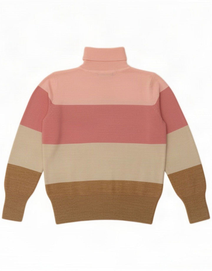 Suéter feminino Marks & Spencer com gola redonda Reino Unido 12 Médio multicolorido