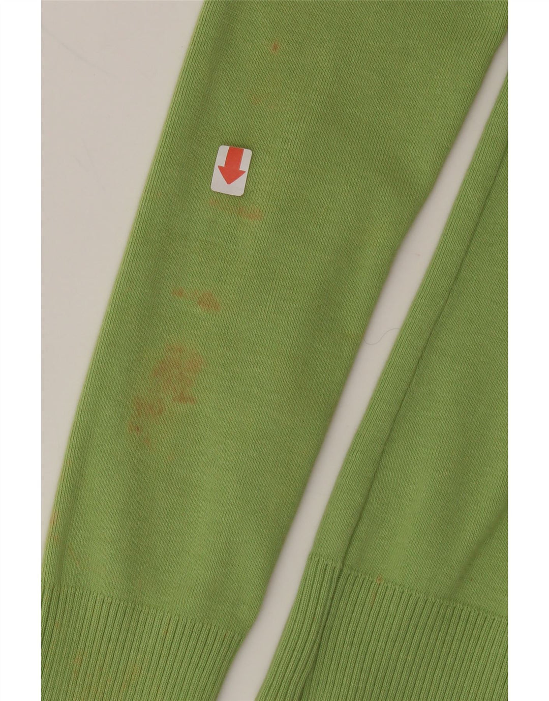 BENETTON Womens Cardigan Sweater UK 6 XS Green Cotton Vintage Benetton and Second-Hand Benetton from Messina Hembry 
