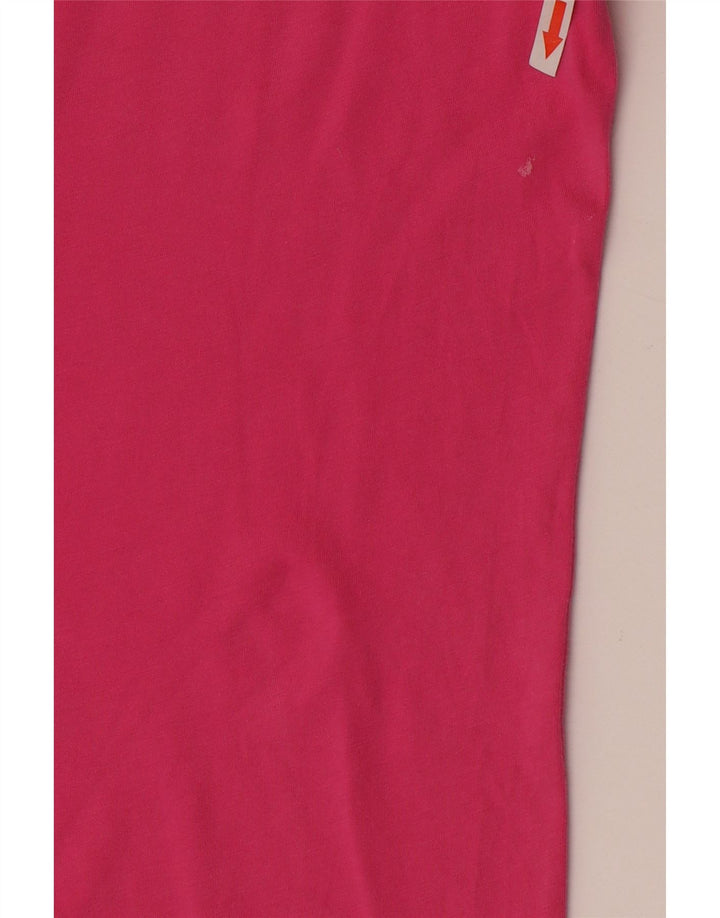 Camiseta gráfica masculina NIKE Top grande algodão rosa