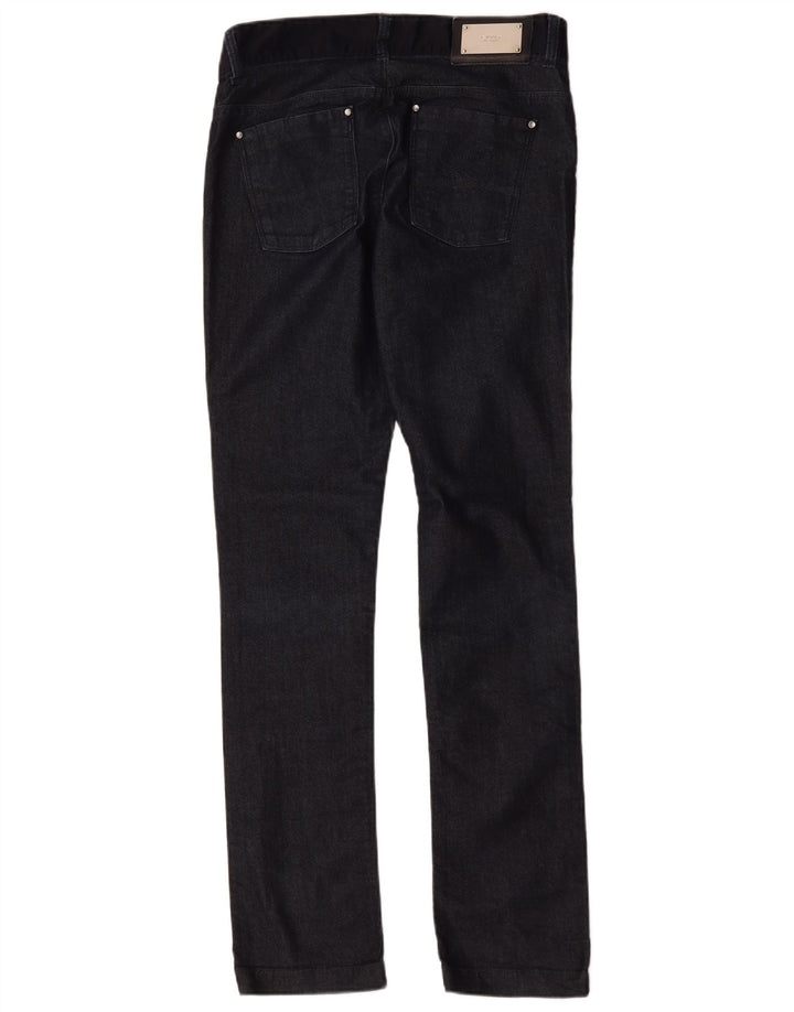 Jeans Slim Feminino Gant W31 L34 Azul Marinho Algodão