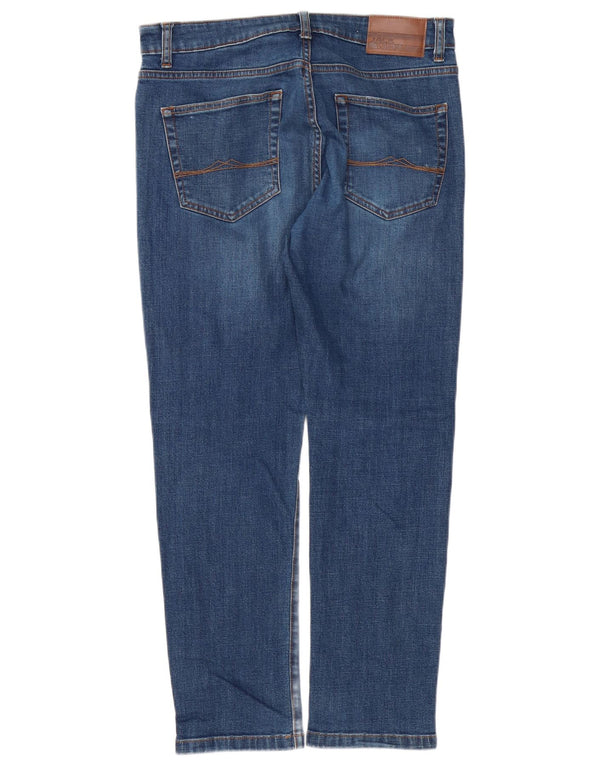 Jack Wills Mens Slim Jeans W32 L29 Azul Algodão