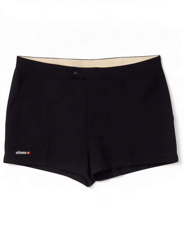 Shorts casuais masculinos Ellesse grande W36 poliéster azul marinho