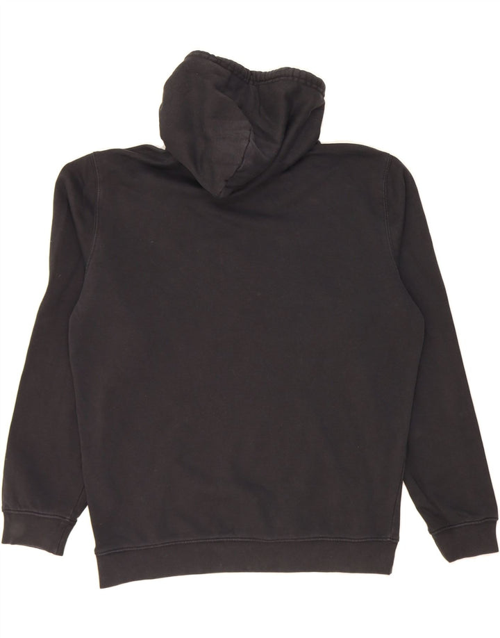 CHAMPION Mens Graphic Hoodie Jumper Large Black Cotton Vintage Champion and Second-Hand Champion from Messina Hembry 