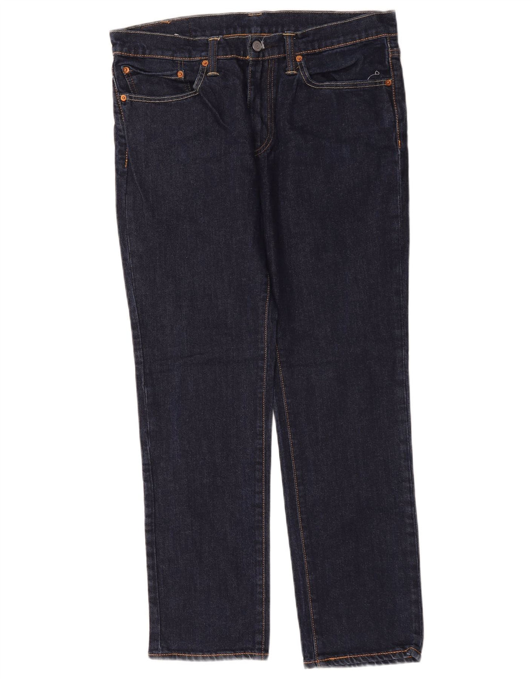 Levi's Masculino 511 Slim Jeans W34 L30 Azul Marinho Algodão