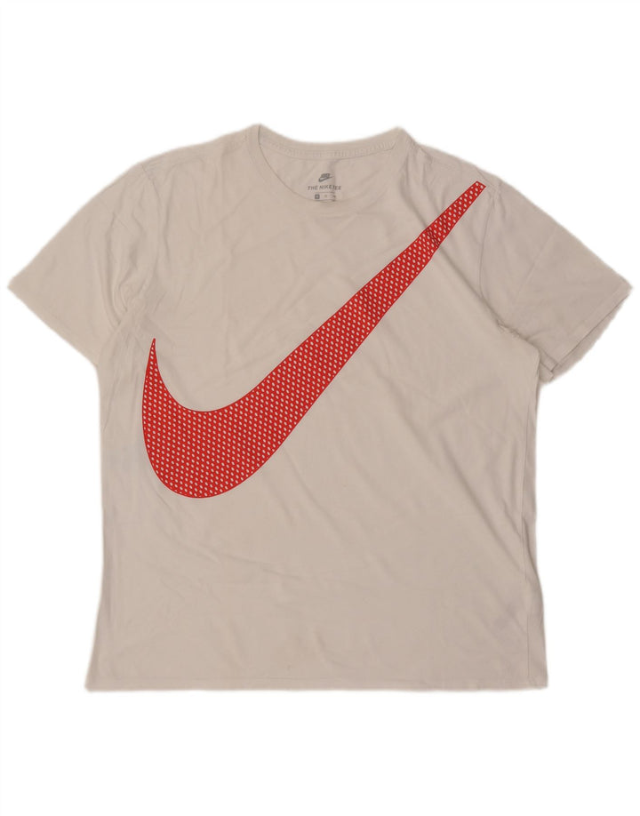 Camiseta Nike Masculina Athletic Cut Graphic Top XL Branco