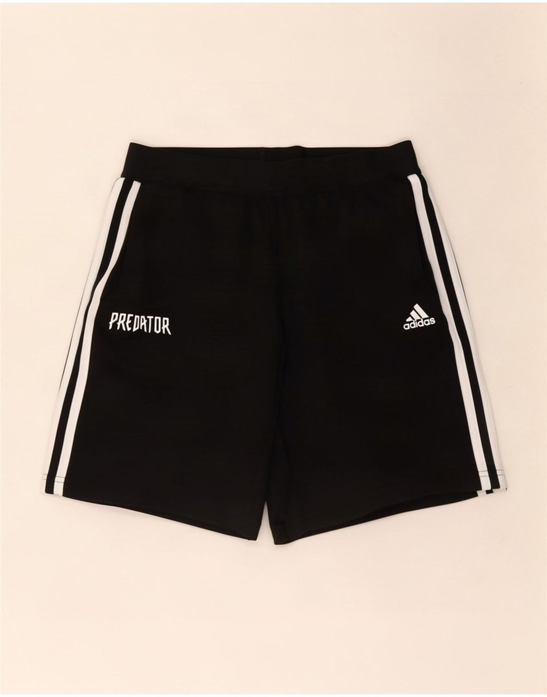 Calções desportivos Adidas Boys Predator 13-14 anos preto poliéster