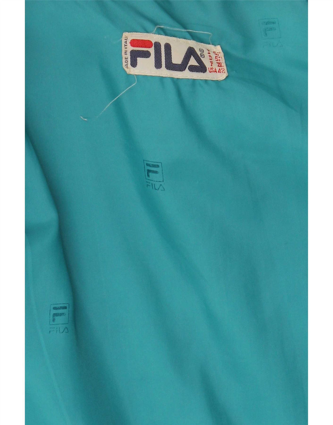 Jaqueta utilitária masculina Fila com capuz IT 52 XL azul marinho