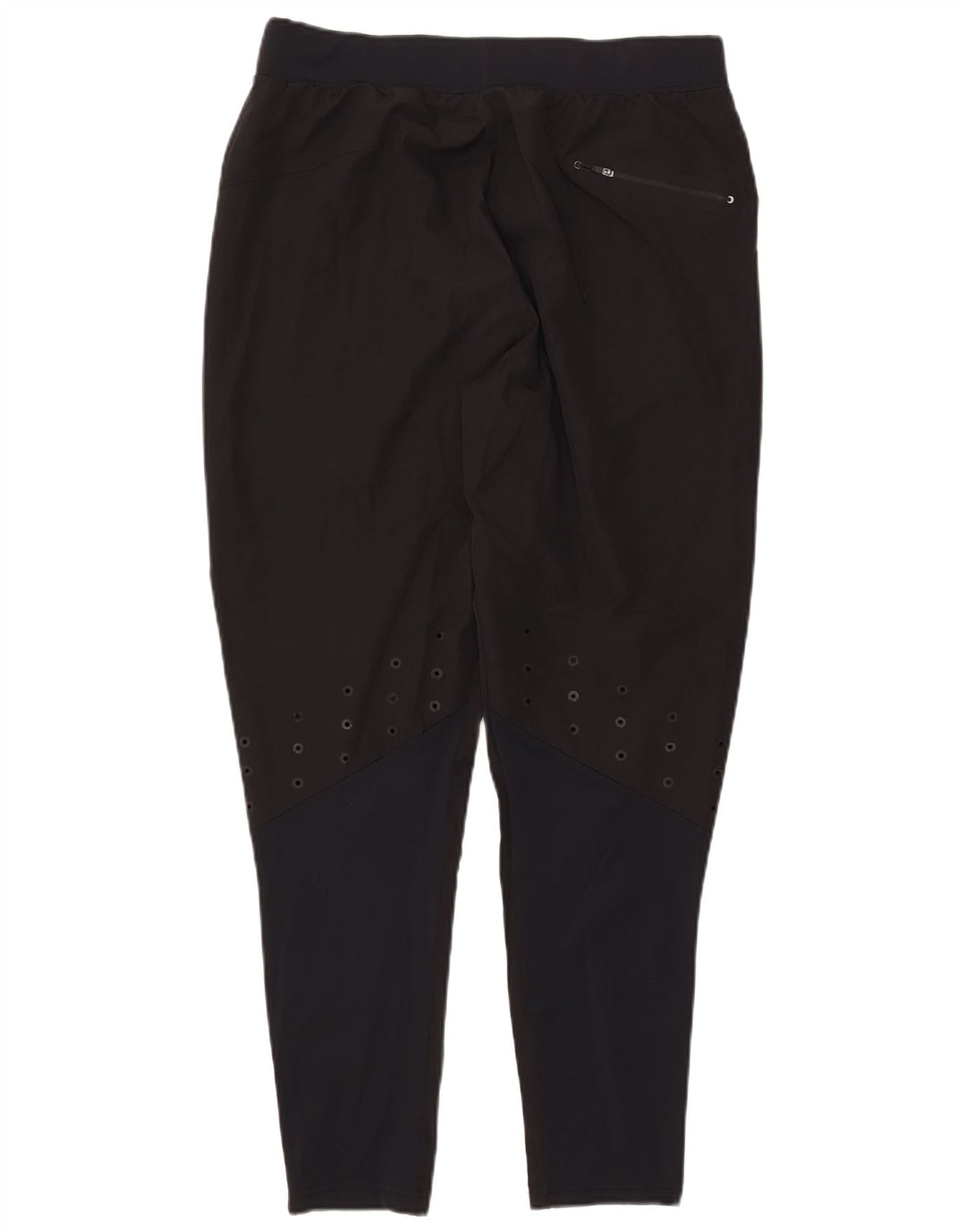 Calça de treino feminina SUPERDRY grande W32 L27 poliéster preto