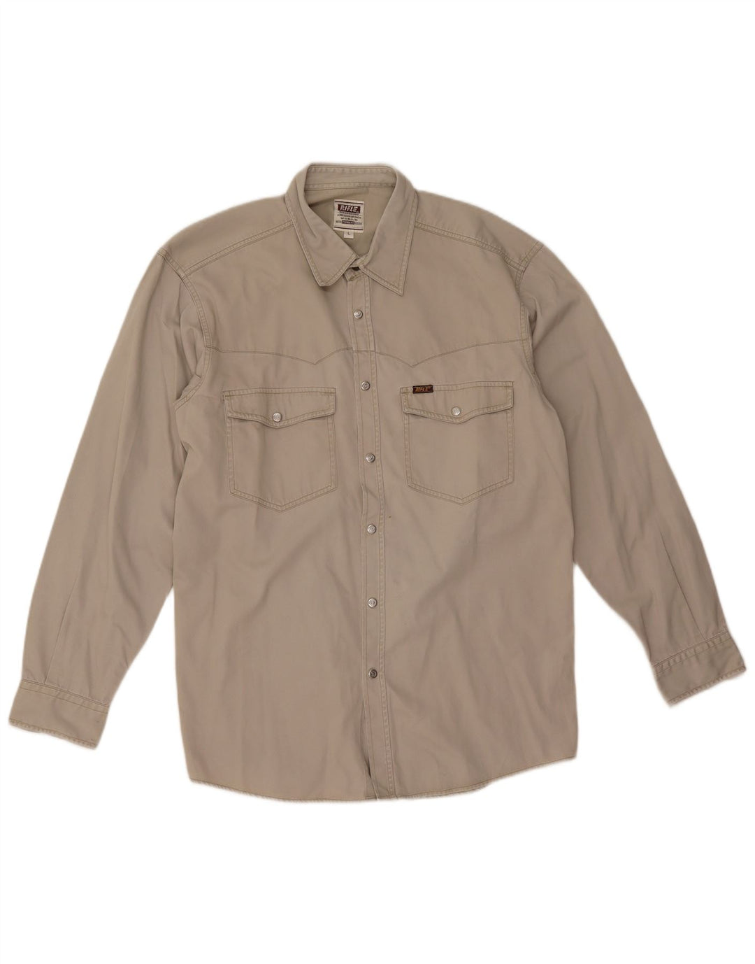 Camisa Rifle Masculina Grande Cinza