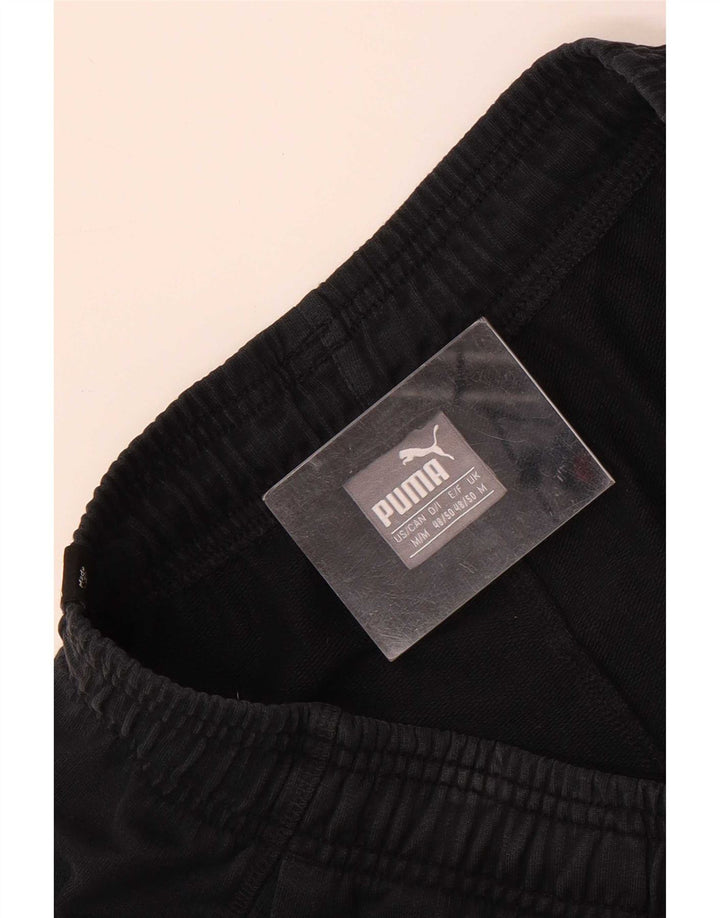 Puma Mens Graphic Regular Sport Shorts Médio Preto Esportes