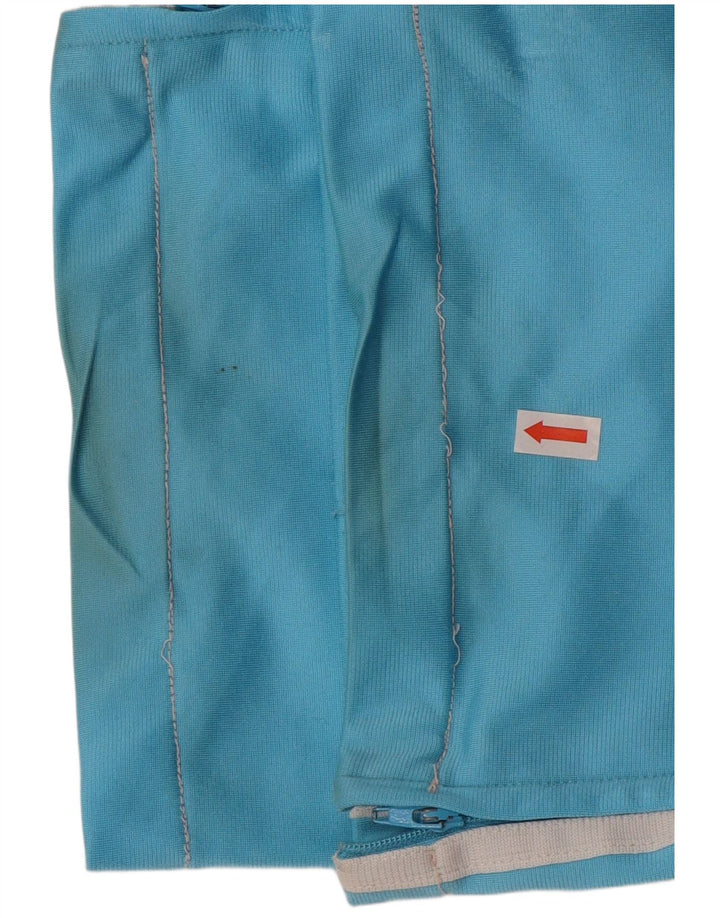 Calça de treino feminina Adidas EU 38 poliéster azul médio