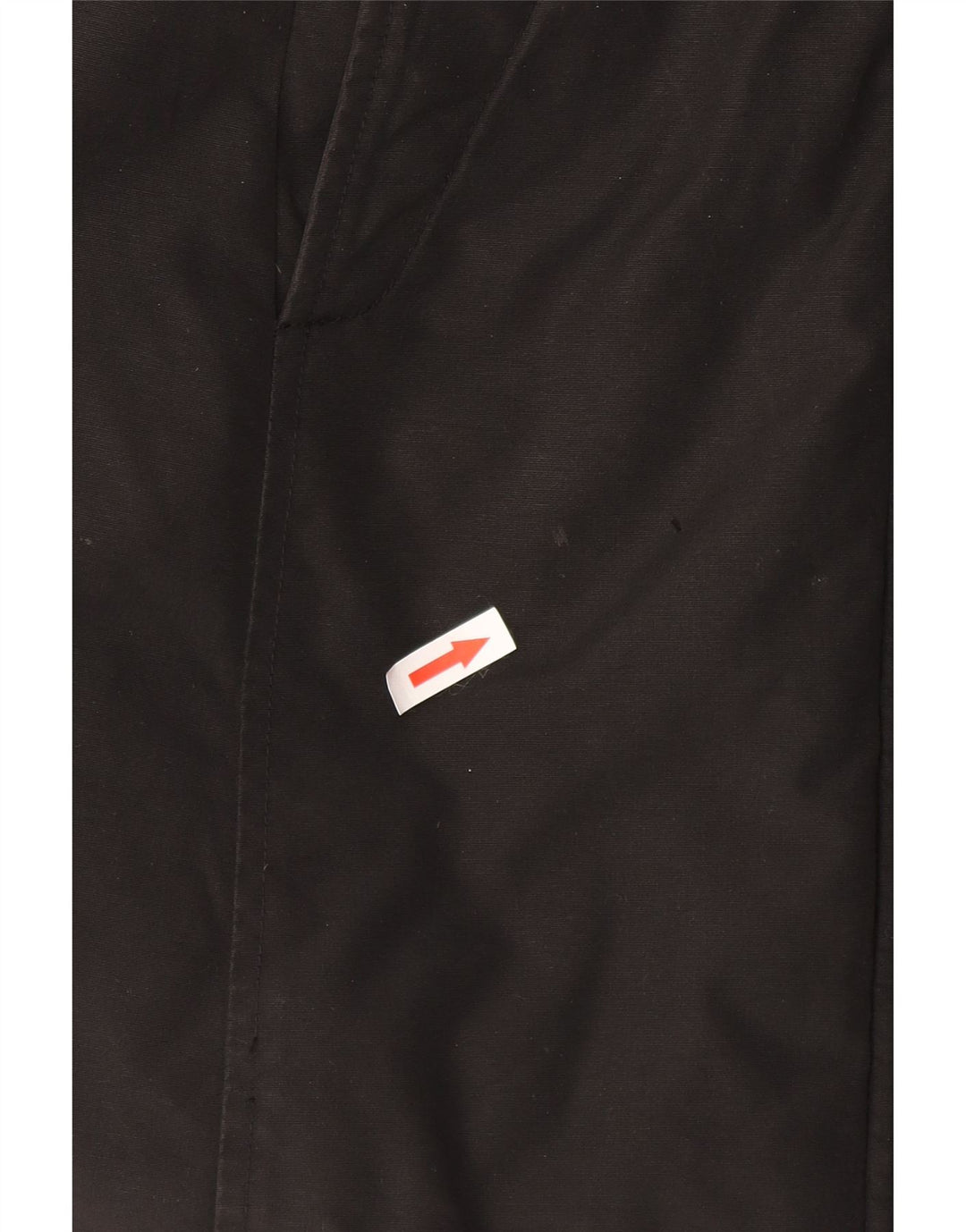 Jaqueta feminina acolchoada com capuz Woolrich Reino Unido 14 algodão preto médio