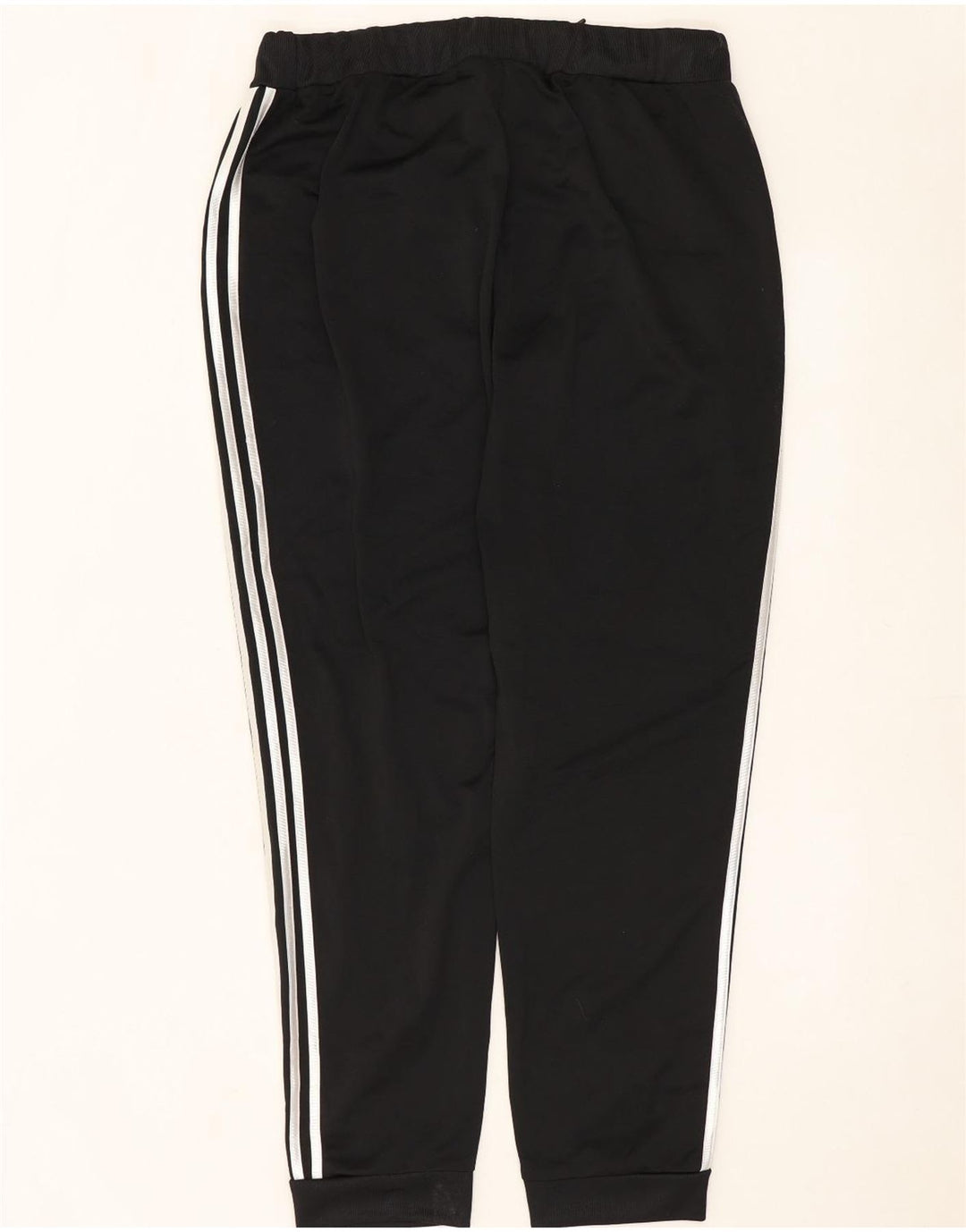 Calça de treino feminina Adidas Joggers UK 20/22 XL preto poliéster