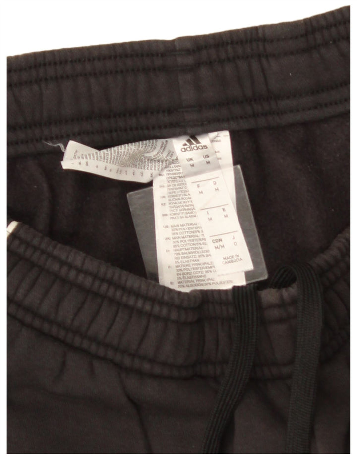 Calça de treino masculina Adidas Joggers cinza médio algodão