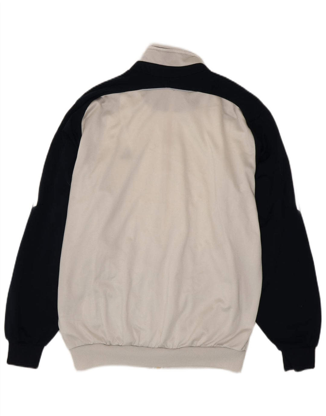Adidas Mens Tracksuit Top Jacket UK 38/40 Medium White Colourblock