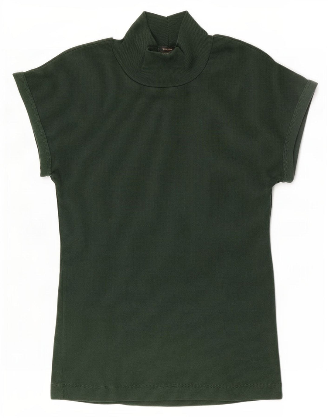 Camiseta feminina Zara UK 12 verde médio