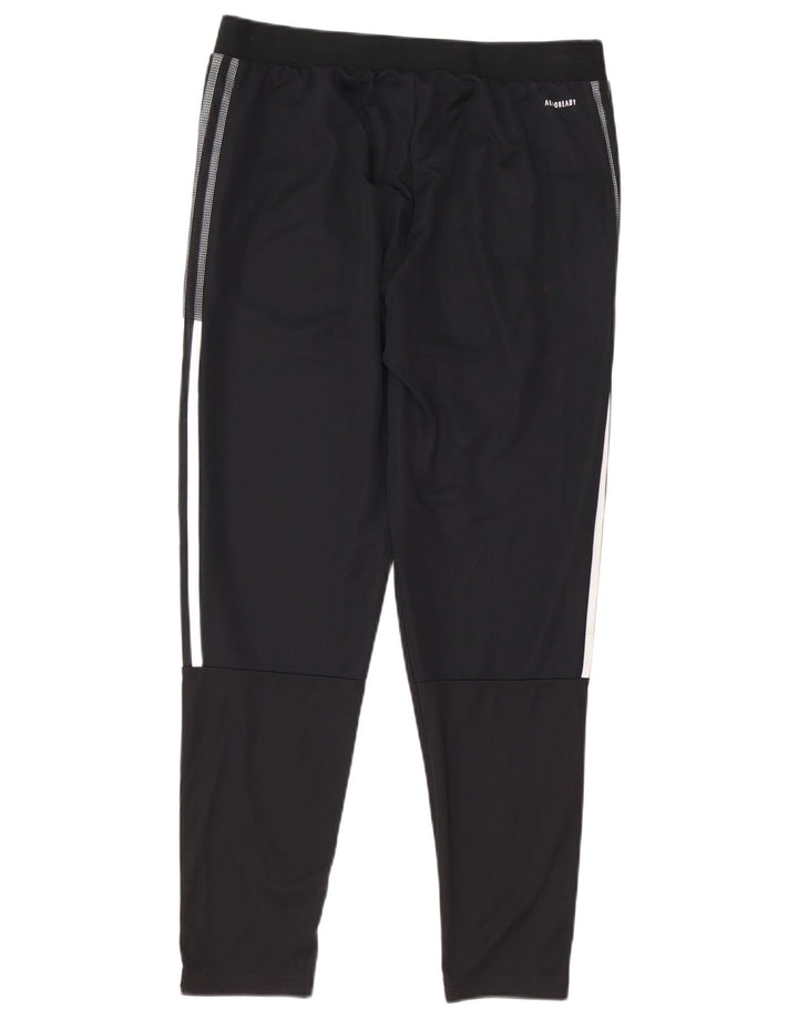Adidas Mens Aeroready Calças de treino Joggers Grande Poliéster Preto