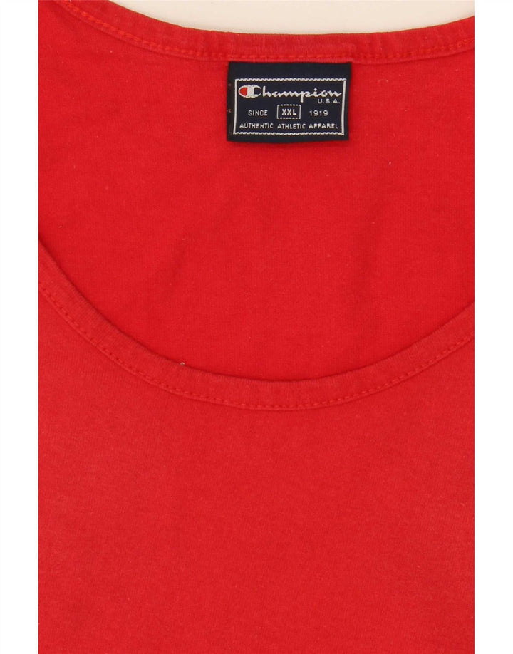 Colete masculino Champion Top 2XL vermelho