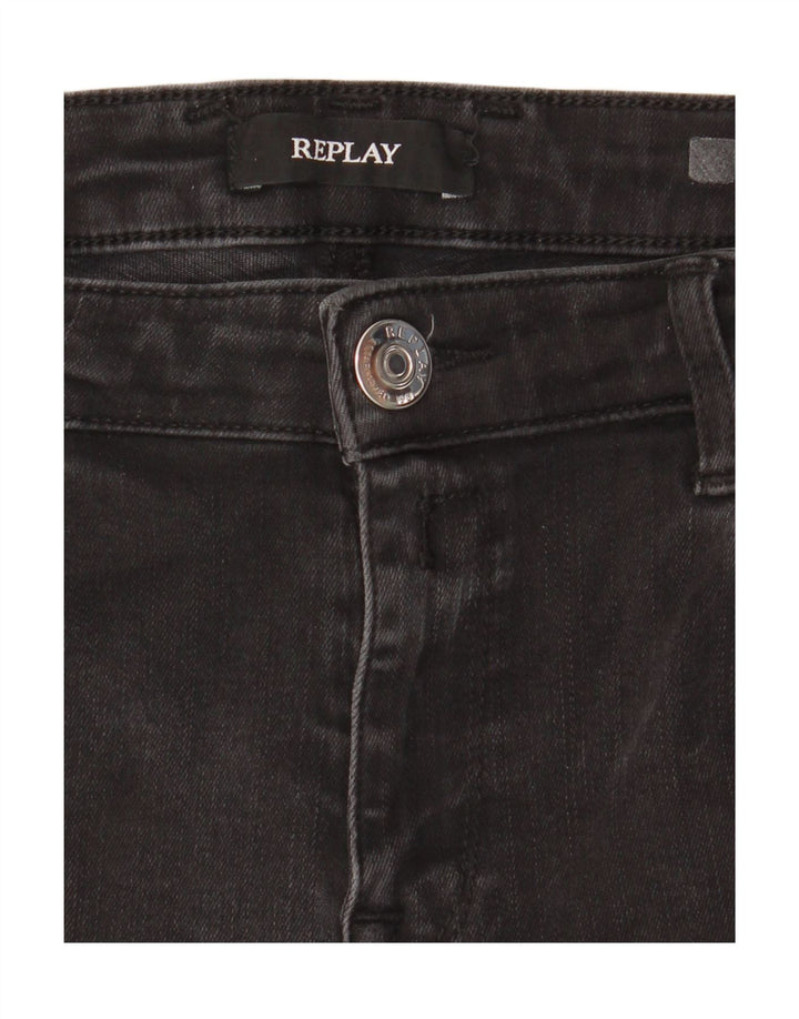 Replay Jeans Skinny Feminino W28 L28 Preto