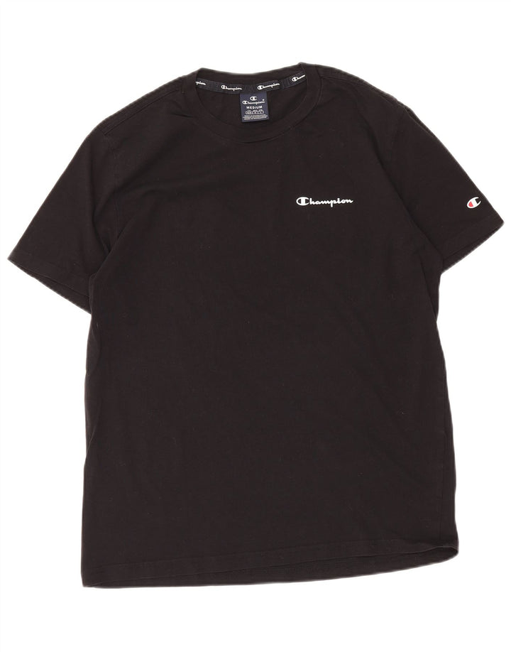 Camiseta masculina CHAMPION Top Médio Preto