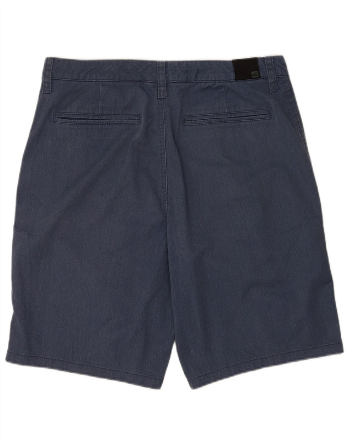 Quiksilver Mens Chino Shorts W33 Médio Algodão Azul