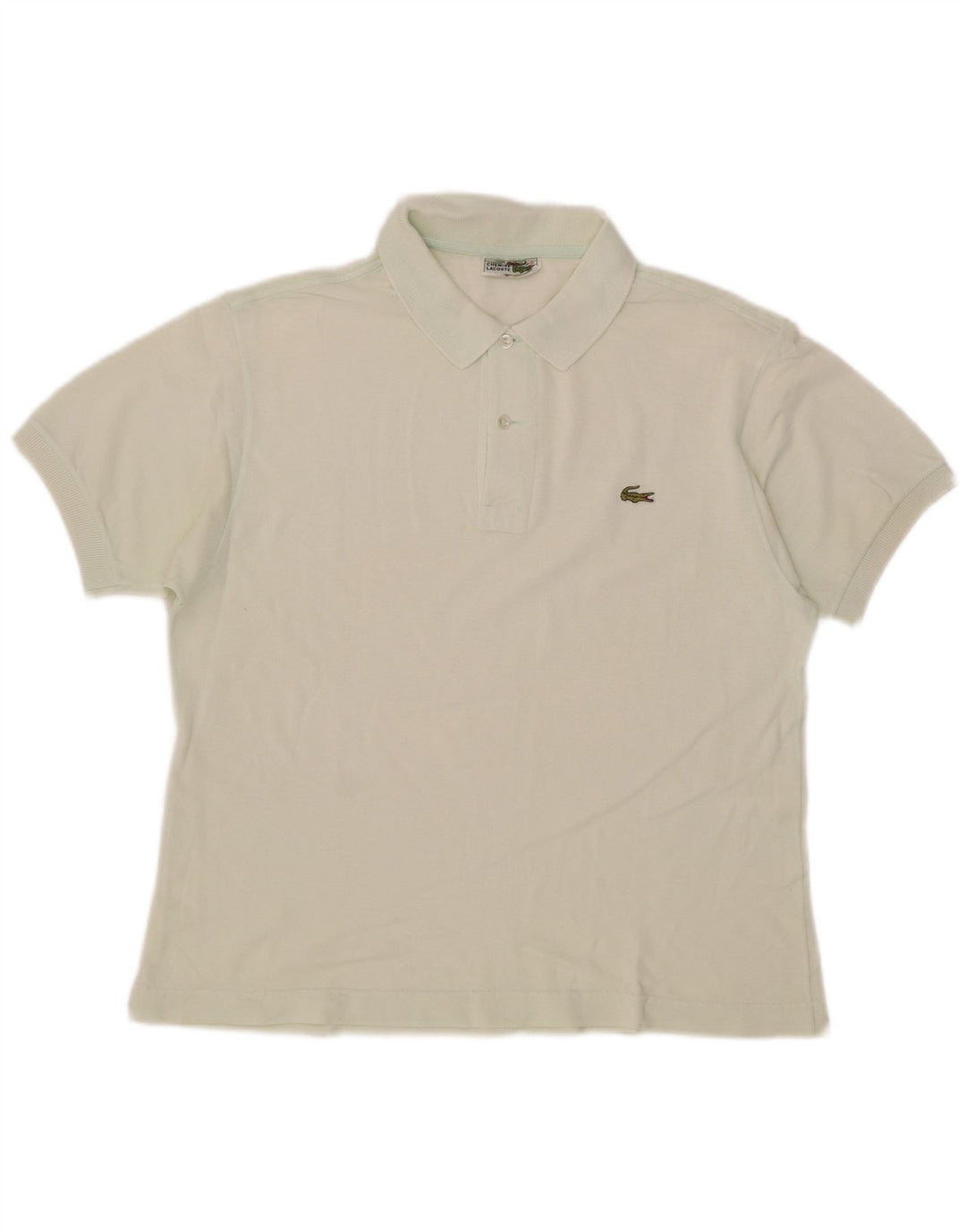 Camisa polo masculina Lacoste tamanho 6 XL verde