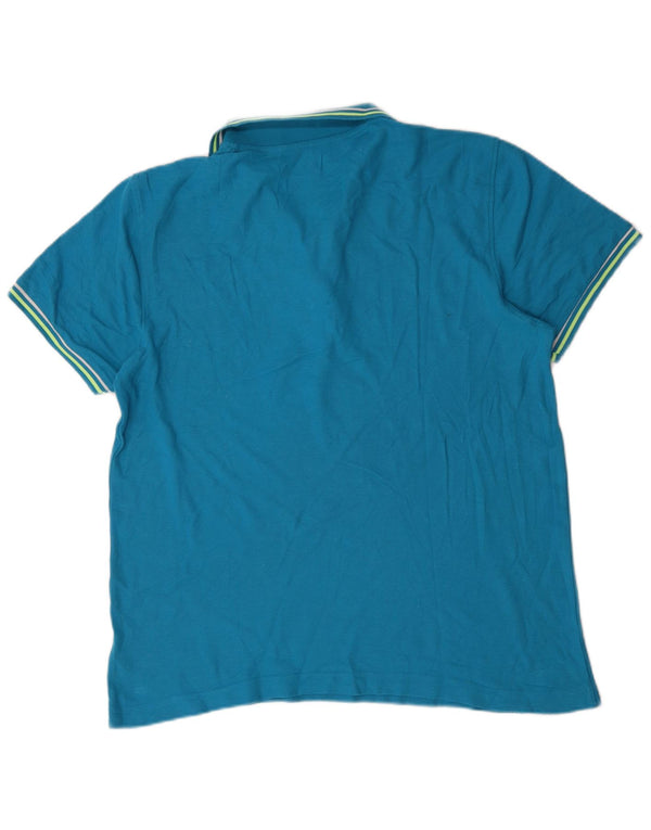 Camisa polo masculina Lotto XL algodão azul