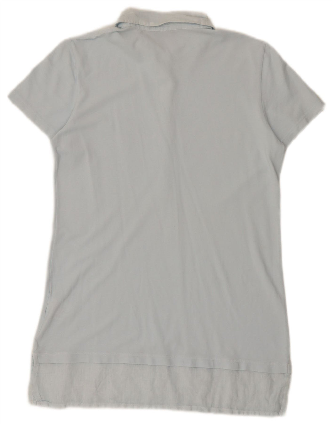 Vestido polo feminino Fred Perry Reino Unido 12 algodão azul médio