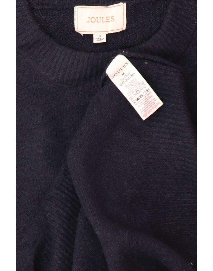 Regata feminina Joules Crop Vest UK 14 poliéster azul marinho médio