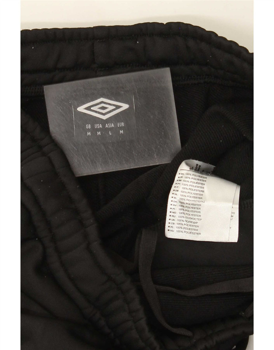 Calça de treino masculina Umbro médio preto