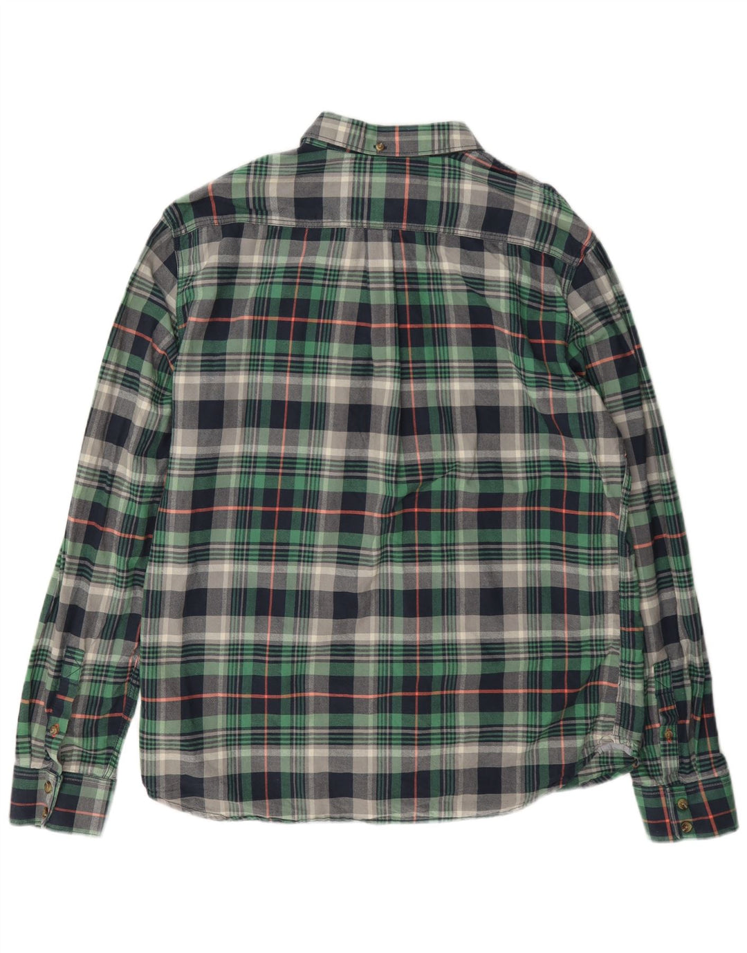 Camisa masculina de flanela Vans XL verde xadrez algodão