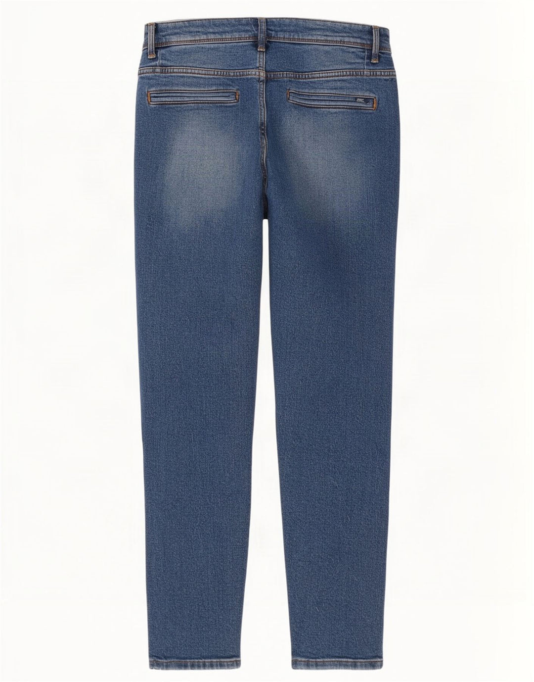 Zara Jeans skinny masculino desgastado UE 38 pequeno W30 L30 azul
