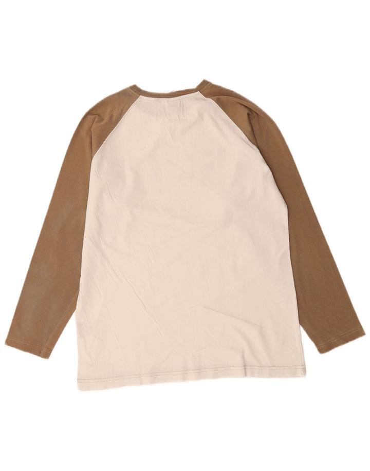 Murphy & Nye Boys Graphic Top manga comprida 13-14 anos 2XL branco colorblock