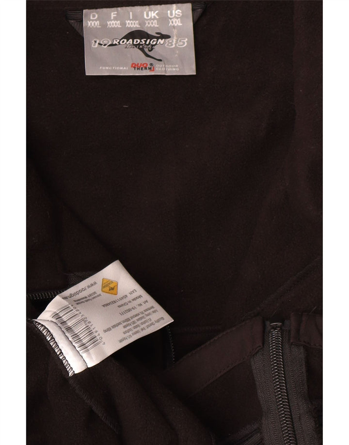 Jaqueta corta-vento masculina Roadsign UK 46 3XL poliéster preto