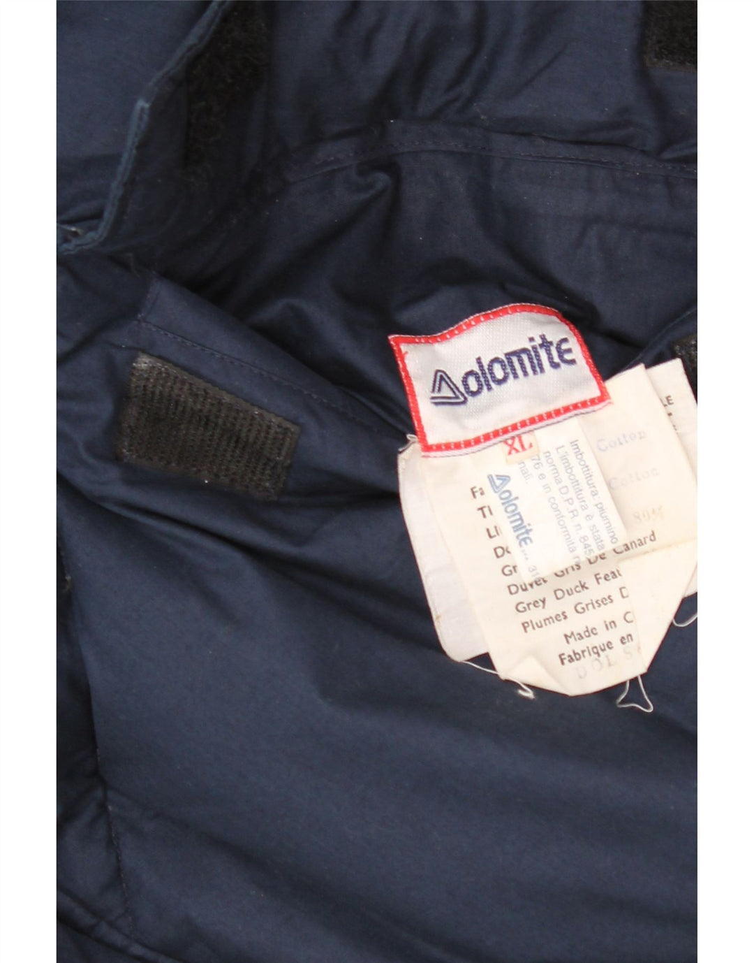 Jaqueta acolchoada reversível masculina DOLOMITE UK 42 XL algodão amarelo