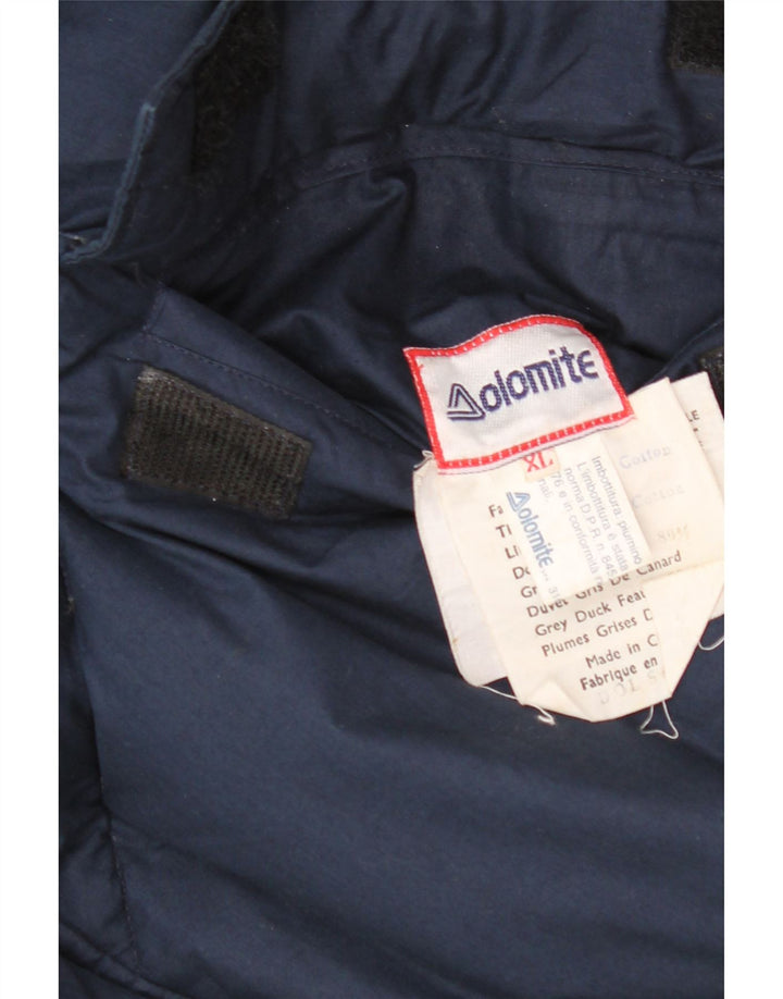 Jaqueta acolchoada reversível masculina DOLOMITE UK 42 XL algodão amarelo